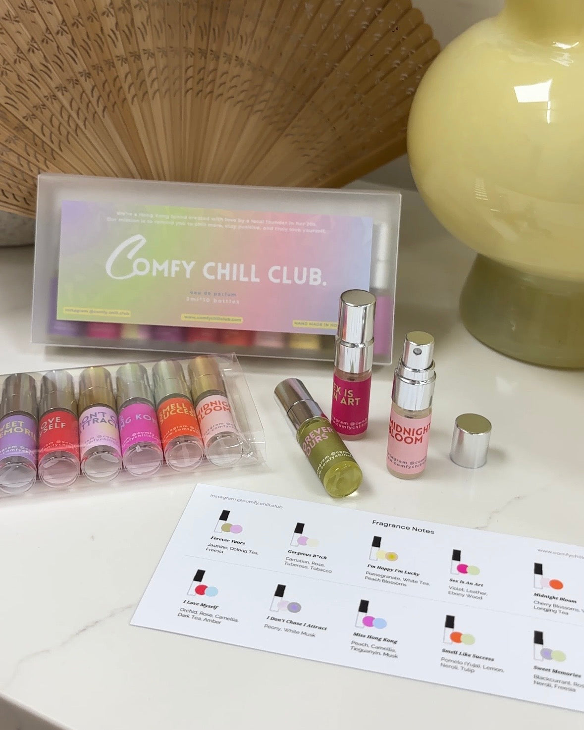 10*3ml mini perfume set (Fruity & Floral)