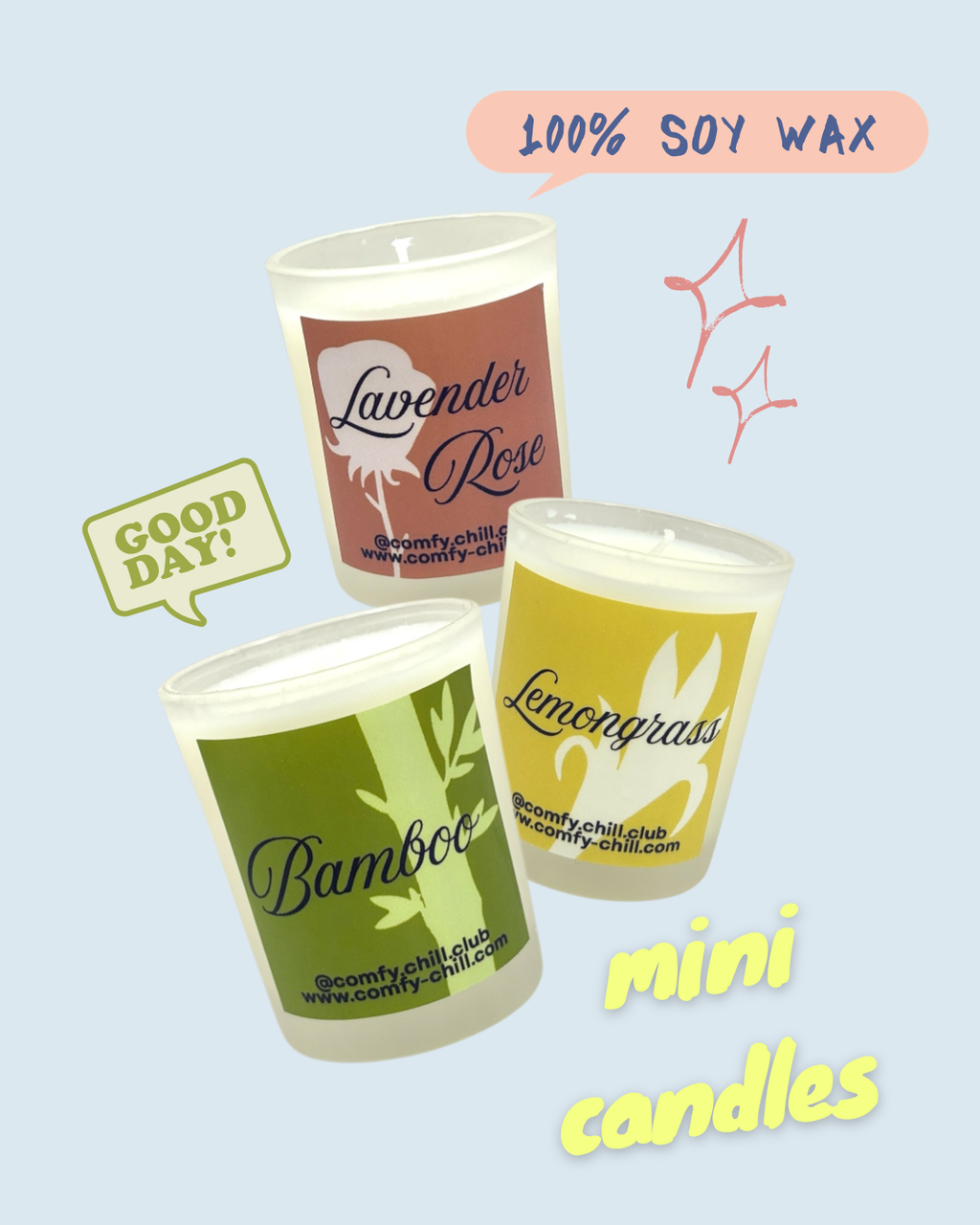 Bamboo Mini Candle